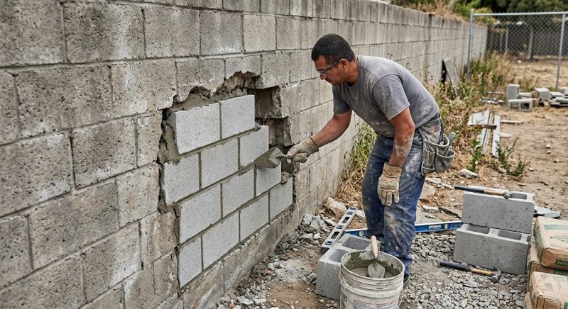Block Work Repair in Oakland County, MI