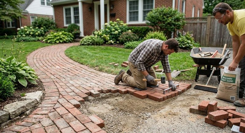 Brick Flatwork Repair in Macomb, MI