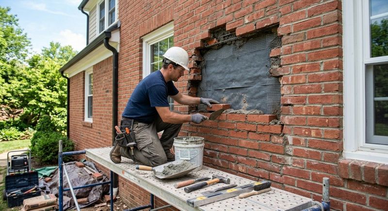 Brick Flatwork Repair in Metamora, MI