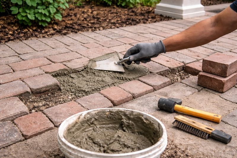 Brick Flatwork Repair in Milford, MI