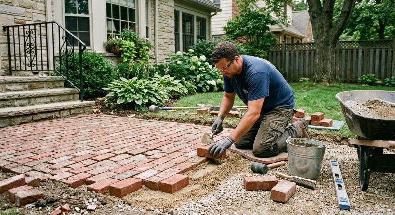 Brick Flatwork Repair in Saint Clair Shores, MI