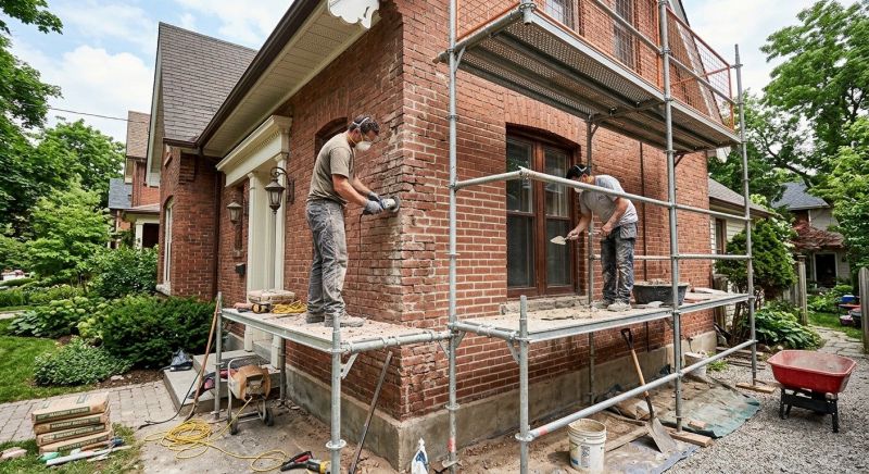 Brick Restoration in Clinton Township, MI