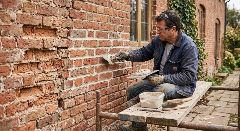 Brick Stairs Repair in Oakland County, MI