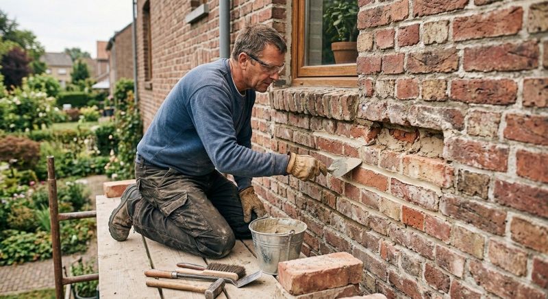 Brick Stairs Repair in Lincoln Park, MI