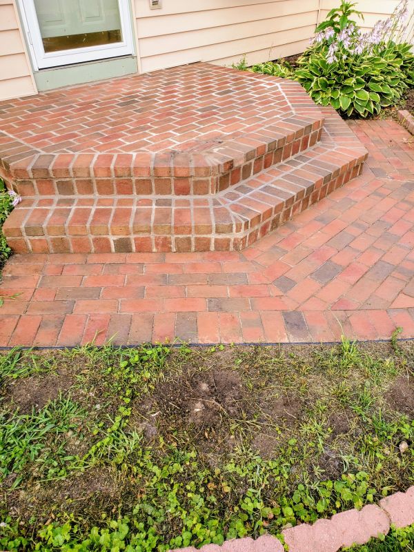 Brick Steps Repair in Oakland County, MI