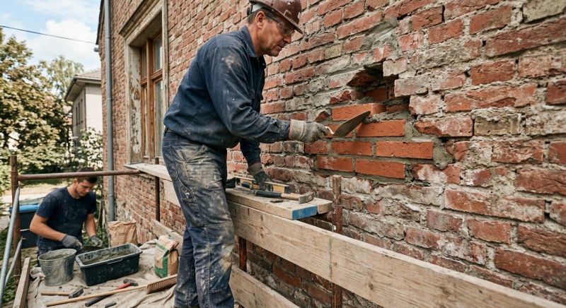 Brick Wall Repair in Harper Woods, MI