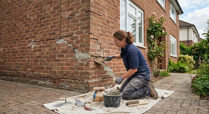 Brick Wall Repair in Walled Lake, MI
