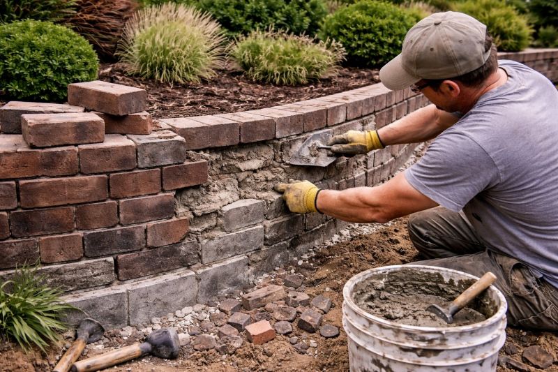 Brick Wall Repair in Walled Lake, MI