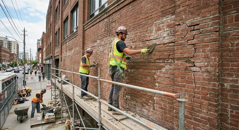 Commercial Brick Repair in Oakland County, MI