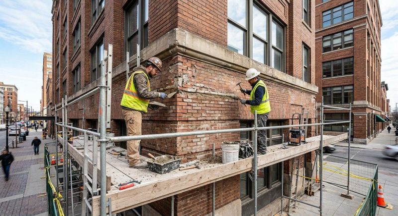 Commercial Masonry Repair in Birmingham, MI