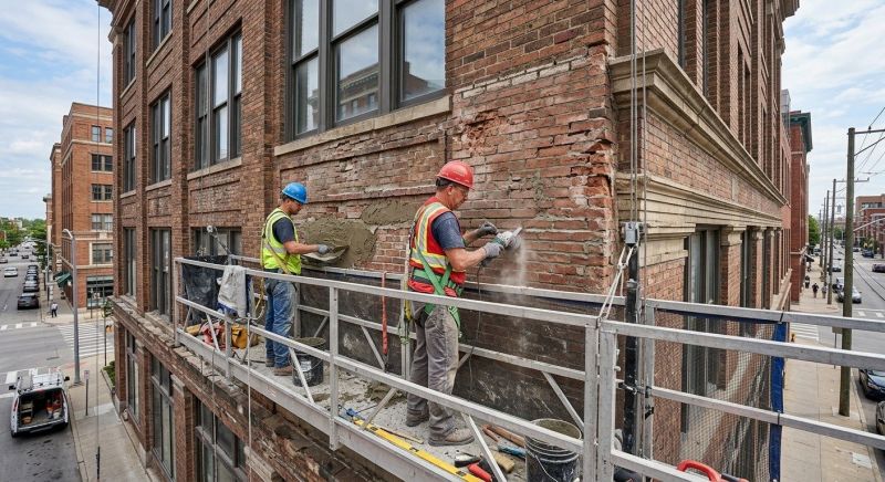 Commercial Masonry Repair in Wayne County, MI