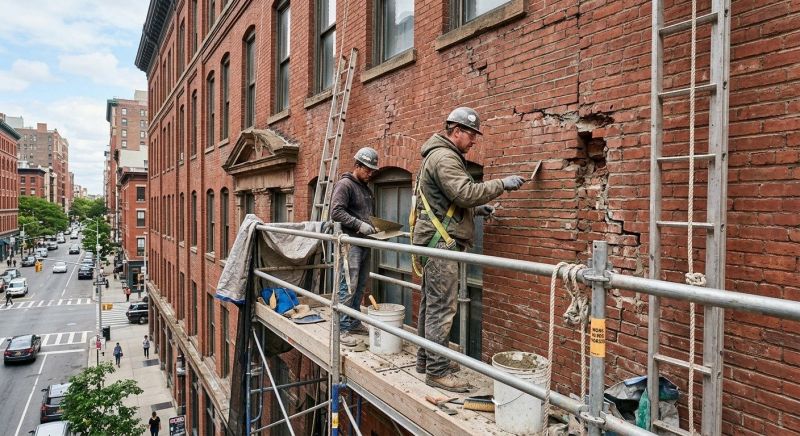 Commercial Masonry Repair in Wayne County, MI