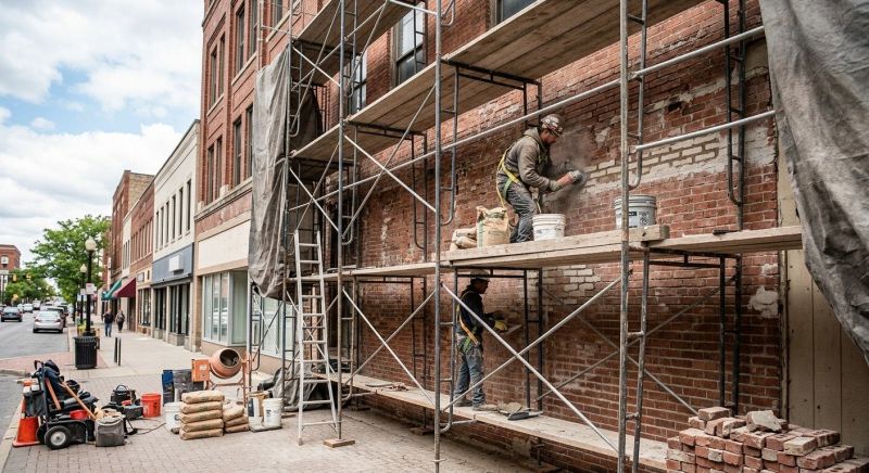 Commercial Masonry Repair in Wayne County, MI