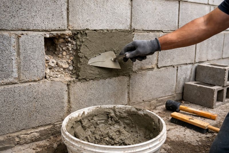 Concrete Block Repair in Ferndale, MI