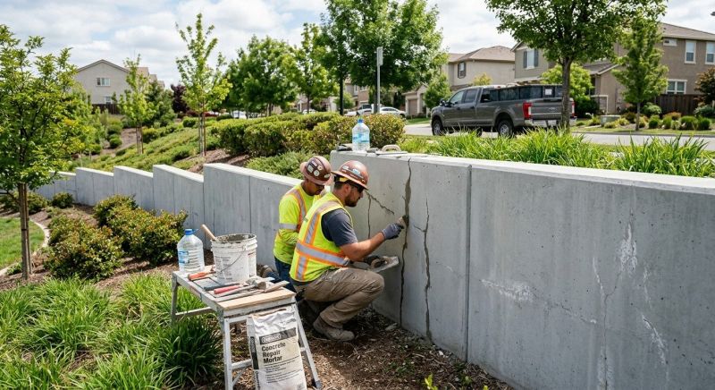 Retaining Wall Repair in Birmingham, MI