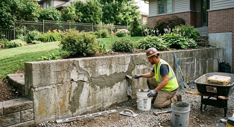 Retaining Wall Repair in Franklin, MI