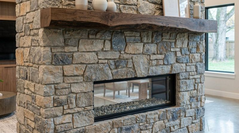 Stone Chimney Installation in Troy, MI