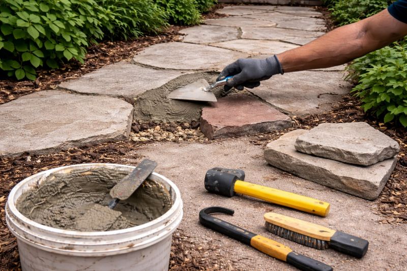 Stone Masonry Repair in Highland, MI