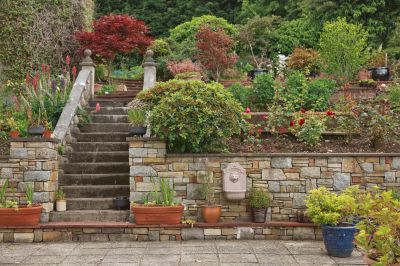 Stone Wall Repair in Milford, MI