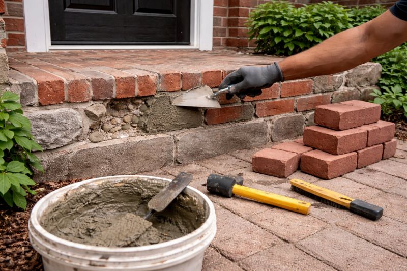 Stonework Repair in Oak Park, MI